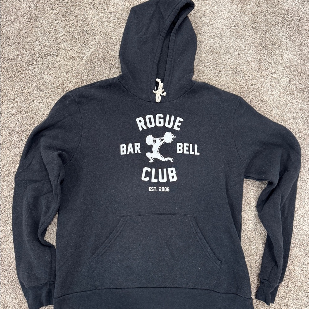 Rogue Barbell Men's Black Hoodie